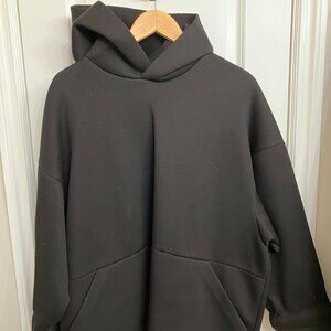 COS oversized hoodie, black, Size S